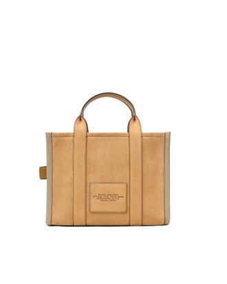 Marc Jacobs Womens Tote Bag Sahara Suede Leather Handbags Hand