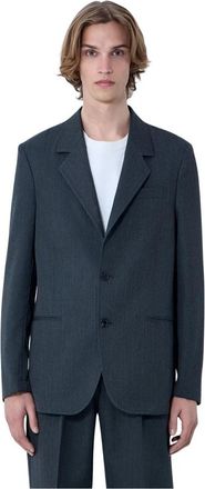 Our Legacy Unconstructed Ceremony Blazer - Heren - Blazers - Grijs - 2XL - Polyester - Jassen
