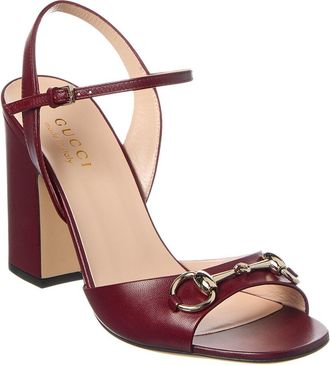 Gucci Horsebit Leather Sandal