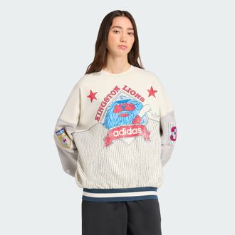adidas Womens adidas Archive Baseball Sweatshirt