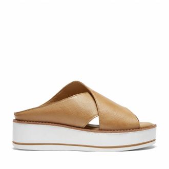 Silent D Womens Orelia Sandal In Tan