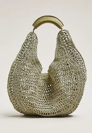 Urban Expression Raffia Hobo Bag
