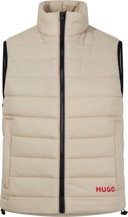 HUGO BOSS Hugo Mens Gilet in Open Beige - Size X-Small