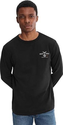 Salty Crew Ichiban Long Sleeve Mens T Shirt Black : 2XL, Cotton
