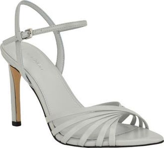 Calvin Klein Daniella Ankle Strap Pointed Toe Sandal in Light Blue at Nordstrom, Size 7.5