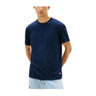 Tommy Hilfiger T-Shirts, male, Blue, Size: 2XL T-Shirts