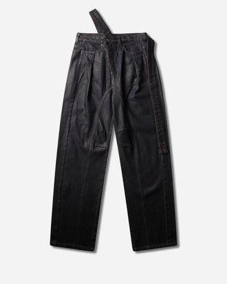 Ottolinger Women s Glazed Baggy Jeans Brown Overdye