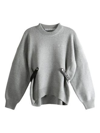 Alexander Wang Maglione con dettaglio - Grigio