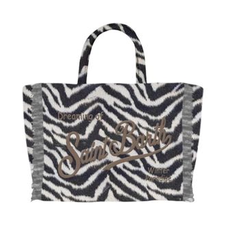 MC2 Saint Barth Tassen, Dames, Veelkleurig, ONE Size, Polyester, Vanity Mini Felt Tas