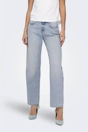 Only regular waist light blue denim