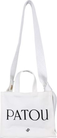 Patou Logo Print Tote Bag