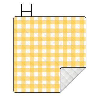 OEM Manta De Picnic Extragrande, Impermeable Y Plegable (150 Cm X 200 Cm). Manta De Picnic/playa Resistente A La Arena, Ideal Para Parques, Jardines, Viaj