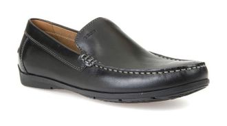 Geox U SIRON A Loafer, Business Schuh, Autofahrer Schuhe mit Ziernaht