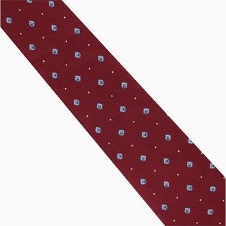 Dunhill Mens Dunhill Tie - Red - Size: ONE size