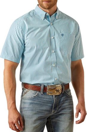 Ariat Mens Pro Series Sloane Classic Shirt In Blue