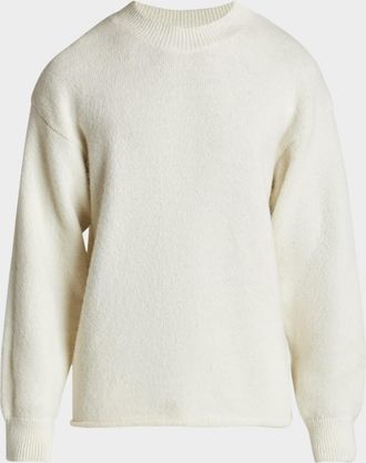 Jacquemus Men & apos;s Brushed Logo Sweater