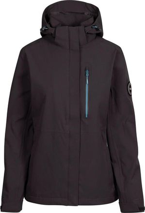 Trespass Katya Dlx Waterproof Jacket in Dark Grey at Nordstrom, Size Xx-Large