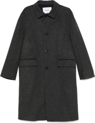Hev&ograve; Coat - Heren - Mantel - Grijs - 2XL - Jassen