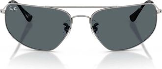 Ray-Ban Sunglasses Rb3780 004/R5 Gunmetal/Blue Unisex