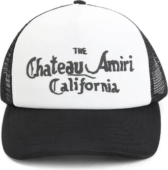 Amiri Chateau Foam Trucker Hat