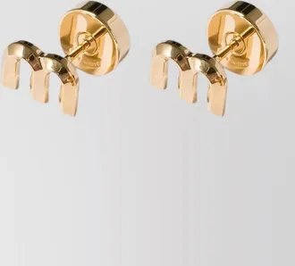 Miu Miu metal earrings