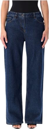 Magda Butrym Mujer, Vaqueros, Azul, Talla: S