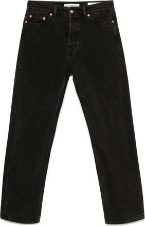 Our Legacy Straight Jeans, male, Black, Size: W33 Black Classic Five-Pocket Jeans