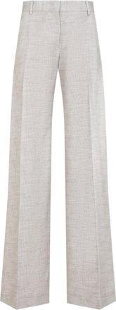 Ermanno Scervino Pantaloni a gamba larga - - Trousers - Donna - Beige - XS