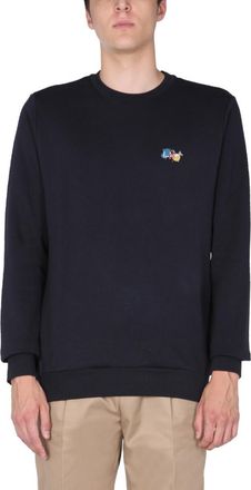 Paul Smith Navy Blue Logo Sweatshirts