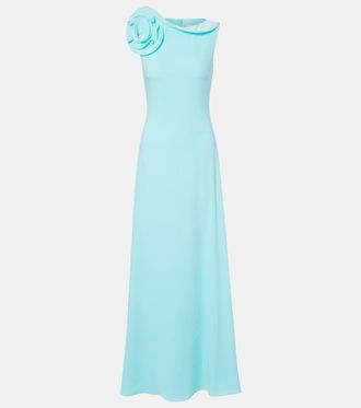 Roland Mouret Vestido de fiesta con apliques florales