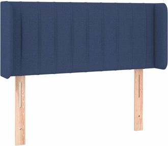 vidaXL Cabecero Con Led De Tela Azul 83x16x78/88 Cm Vidaxl