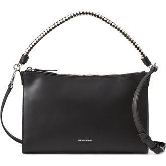 Veronica Beard Small Vida Shoulder Bag in Black at Nordstrom