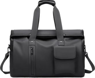 Generic Duffle Bag Travel Duffel Durable Sports Stylish Handbag,Compatible For Gym Weekend Trip Daily Use(Black)