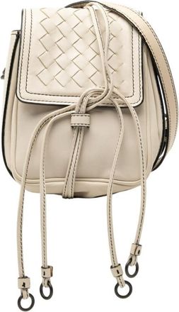Bottega Veneta Pre-owned Bottega Veneta Nappa Intrecciato Double Sided Flap Crossbody B05919534E