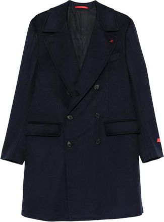 Isaia Double-breasted Patch-pocket Coat