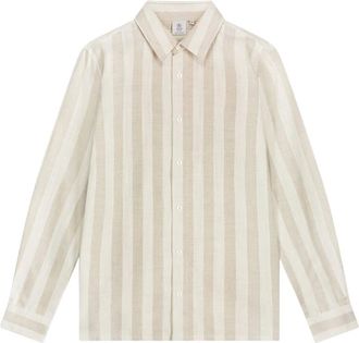 Law Of The Sea LAW OF THE Sea, Heren, Overhemden, Grijs, Maat: XL