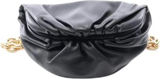 Bottega Veneta Pre-owned Leren Mini Tas - Dames - Vintage Mini Tas - Zwart - ONE Size - Leer - Vintage