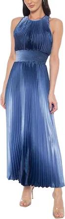 OLEG CASSINI Charmeuse Maxi Dress