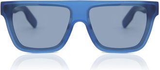 Kenzo KZ 40009F Asian Fit 90V Mens Sunglasses Blue Size 67