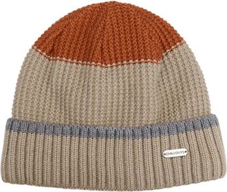 Chillouts Strickm&uuml;tze CHILLOUTS Tony Hat, Herren, beige, Strick, Kunstfaser, mehrfarbig, M&uuml;tzen Strickm&uuml;tze, mit mehrfarbigem Design