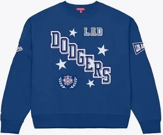Mitchell & Ness Womens Mitchell & Ness Royal Los Angeles Dodgers Pep Rally Sweatshirt at Nordstrom, Size X-Large