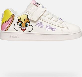 Geox Eclyper Bambina Bianco/giallo