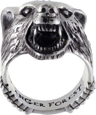 Gucci Anger Forest Sterling Sterling Band Ring Size 10.25 YBC476900001023