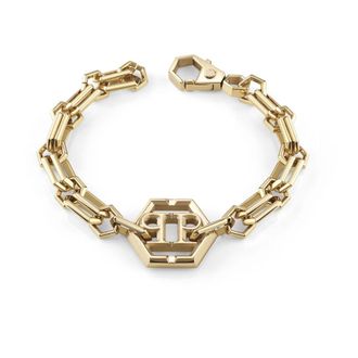 Philipp Plein Bold Chain Bracelet - male - Philipp Plein - Bracelets - Yellow - ONE SIZE - Accessories