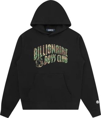Billionaire Boys Club Felpa con cappuccio Camo Arch Logo Popover - - Sweatshirts & Hoodies - Uomo - Nero - XL