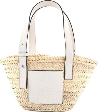 Loewe Basket Raffia Small tote bag - Beige