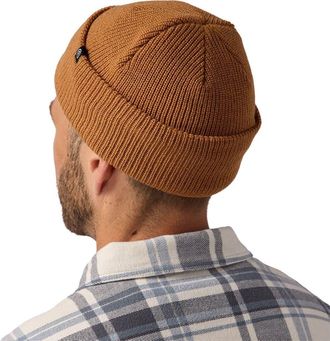 Backcountry Capra Rolled Beanie in Bistre at Nordstrom