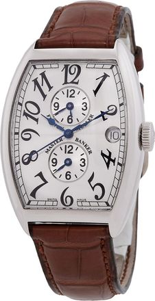 Franck Muller Pre-owned Franck Muller Master Banker Silver Dial Unisex Watch 6850 MB AC