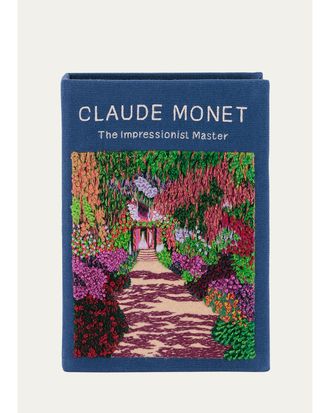 Olympia Le-Tan Museum Claude Monet Book Clutch Bag