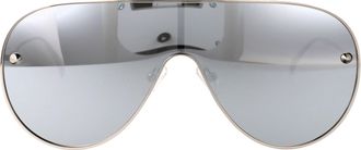 Alexander McQueen Alexander Mc Queen Mask Sunglasses Am0481 S 004